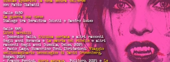 Carmillafest 2026: il programma, dove e a che ora