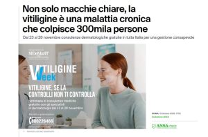 Vitiligine: separazione brutale…